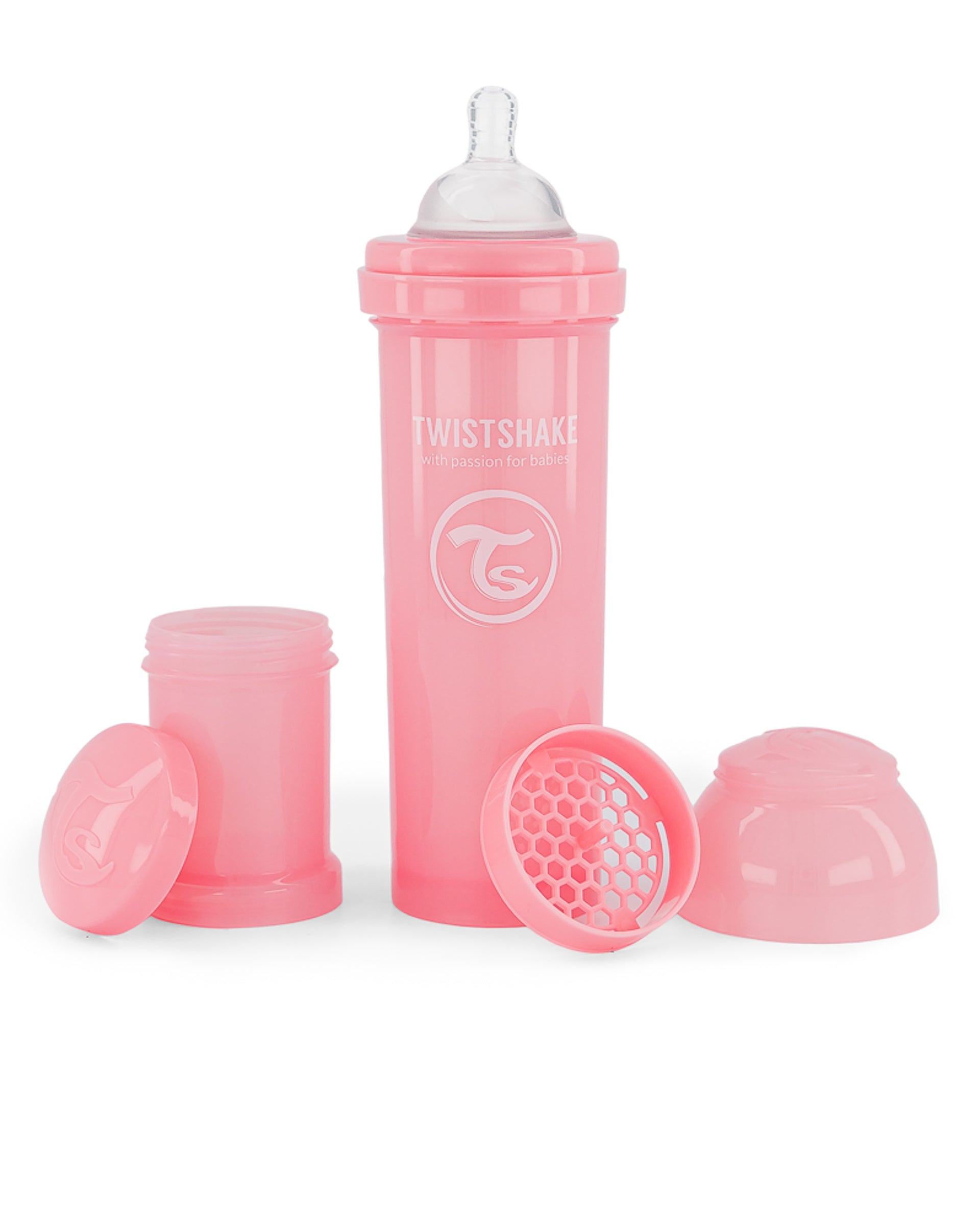 Twistshake Anti-Colic Pastel Pink
