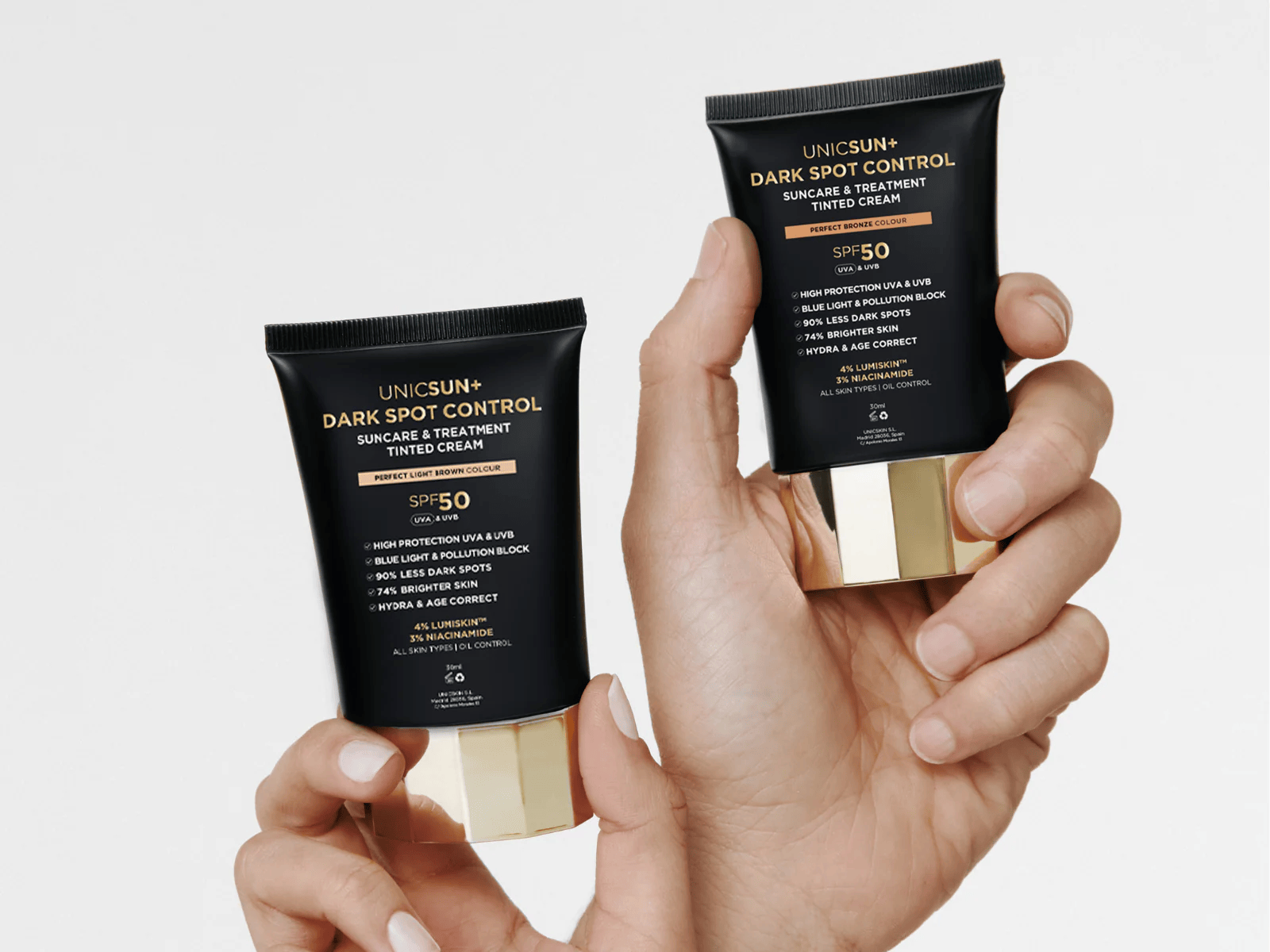 Unicsun + Dark Spot Control Perfect Bronze Cream