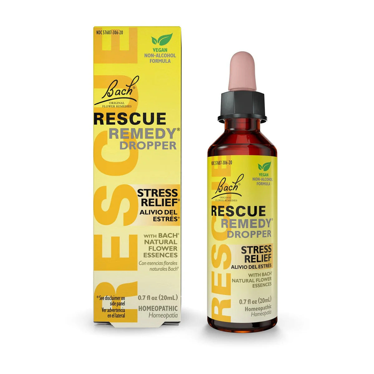 Rescue Remedy Dropper Natural Stress Relief