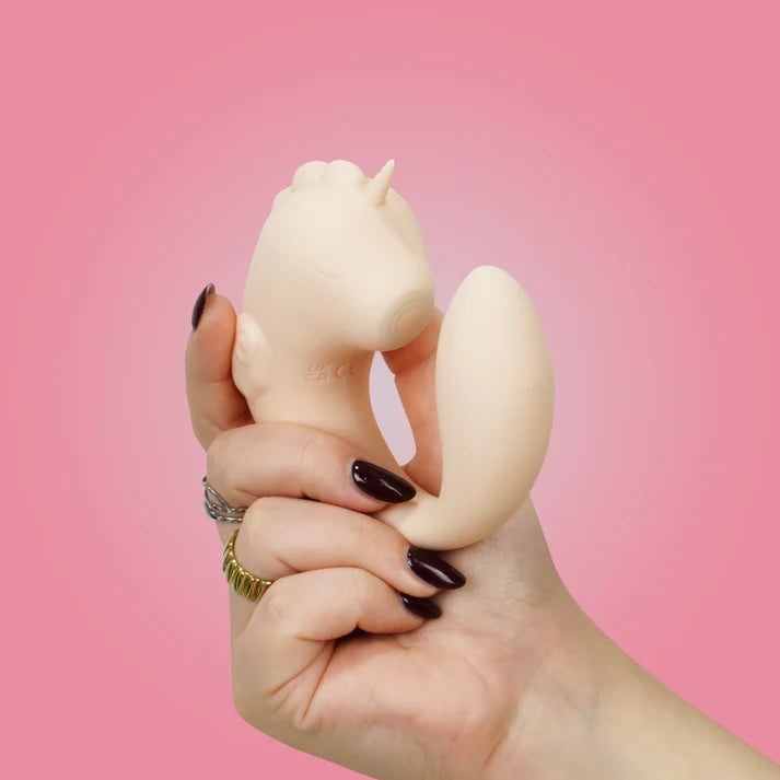 Unihorn Coral Throb Clitoral & G Spot Vibrator