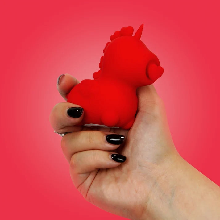 Unihorn Cupid's Beau Heart-Tongued Vibrator