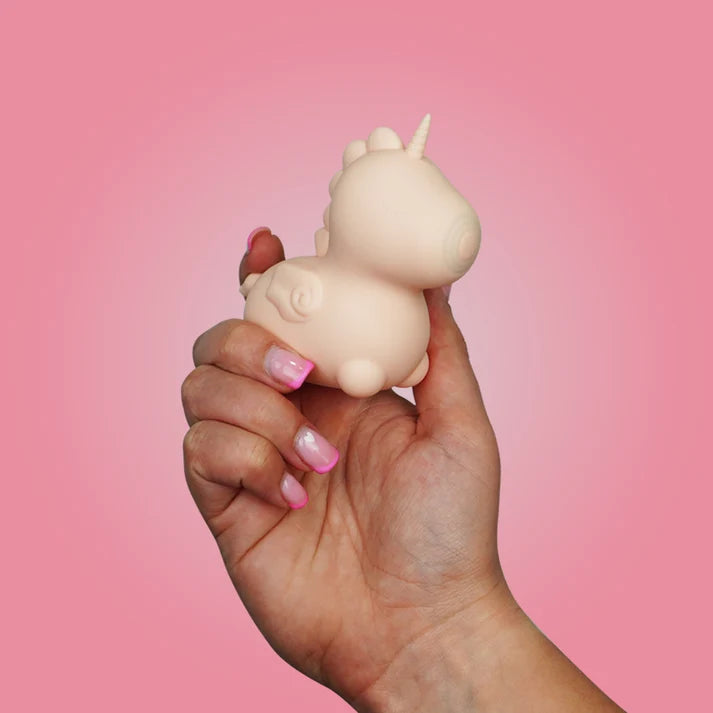 Unihorn Heart Throb Pulsing Clitoral Vibrator