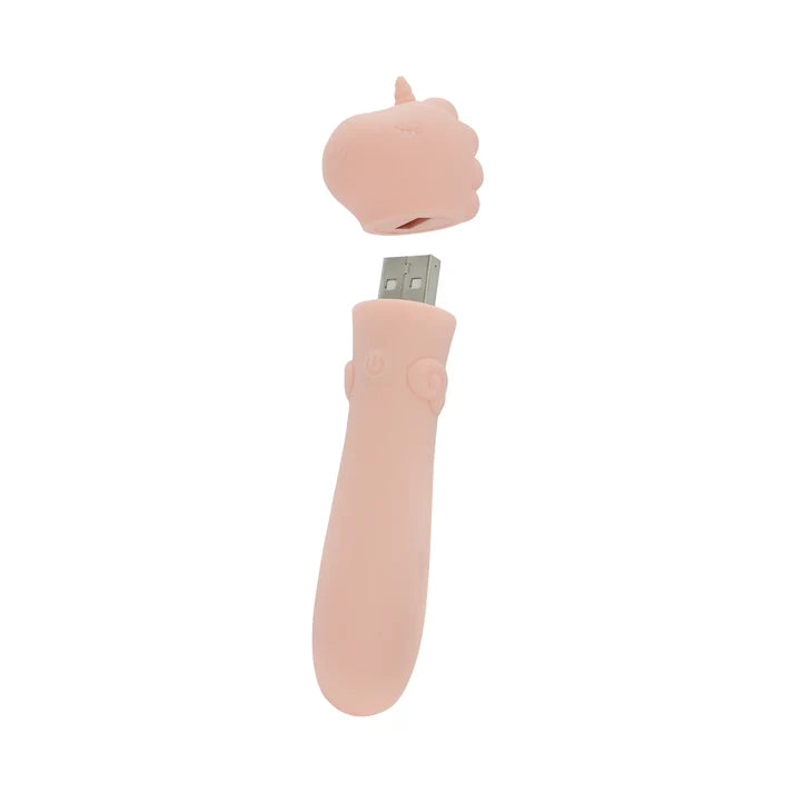 Unihorn Heart Throb USB Bullet Vibrator