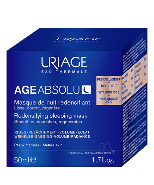 Uriage Age Absolu Masque de Nuit Redensifiant