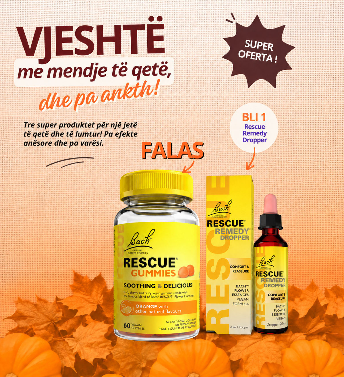Rescue Remedy® Dropper (Comfort & Reassure)