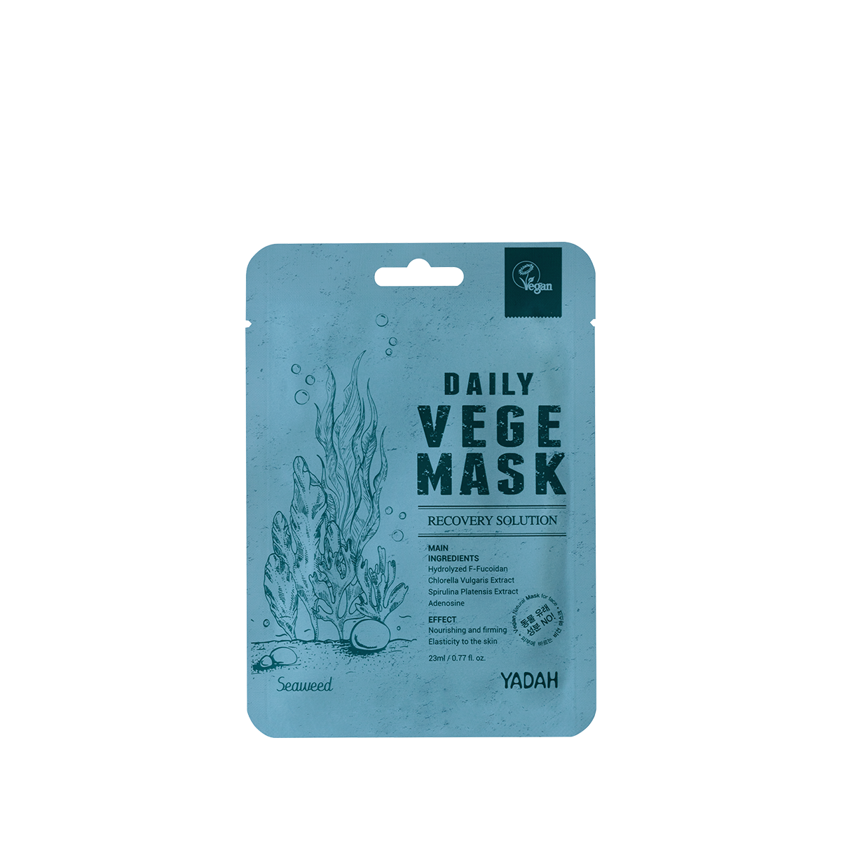 Yadah Daily Vege Mask Pack – Seaweed