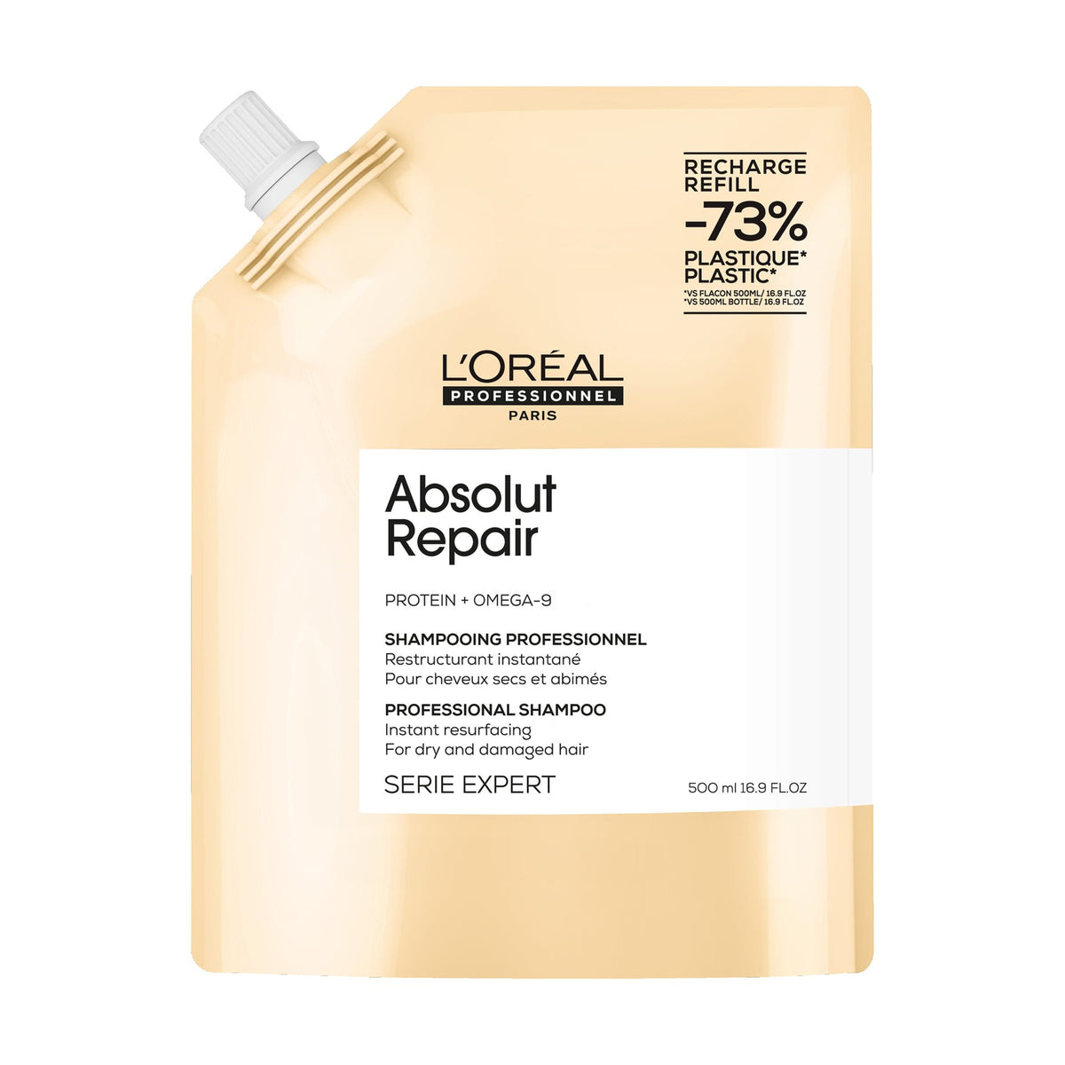 L'Oréal Professionnel Absolut Repair Shampoo (Refill Pouch)