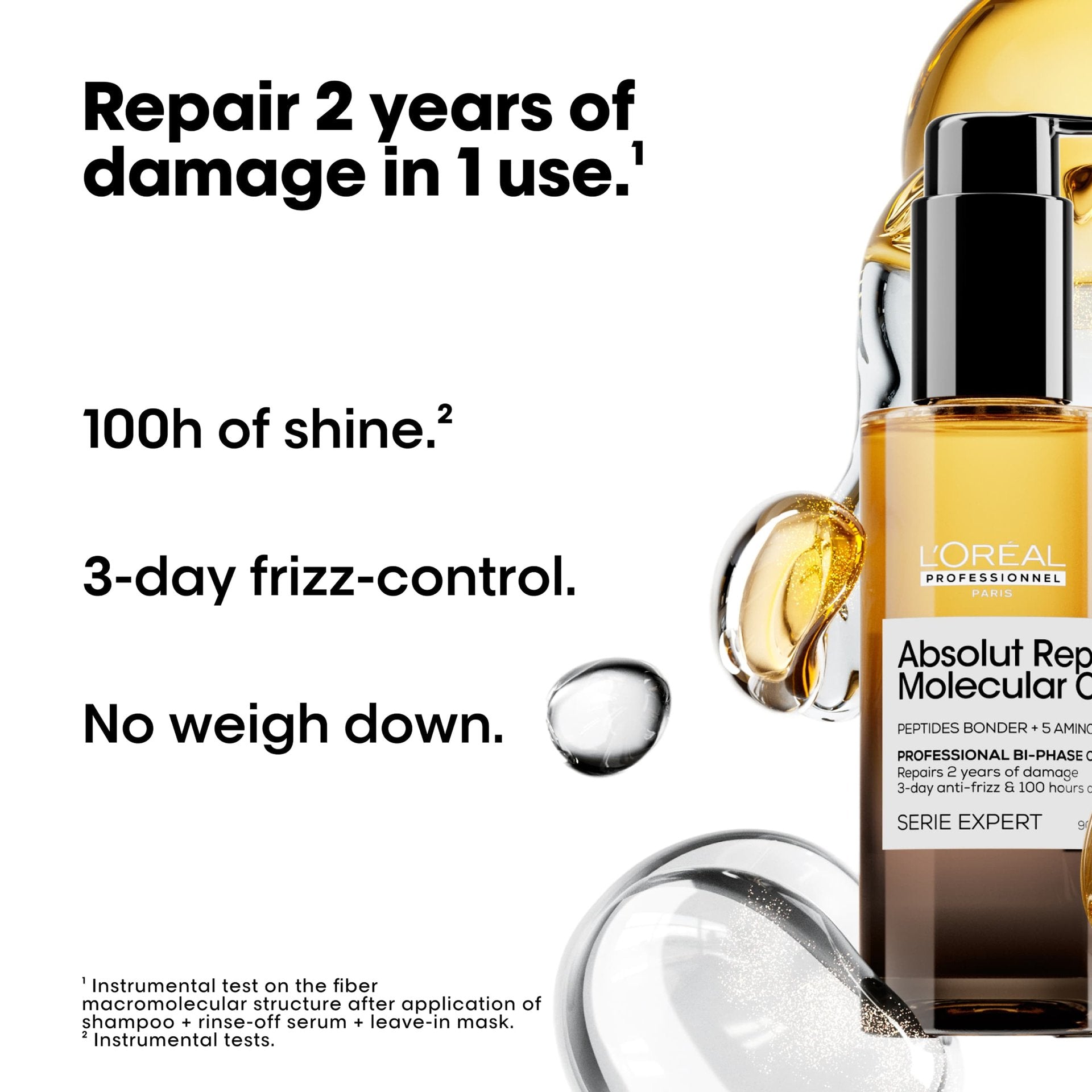 L’Oréal Professionnel Absolut Repair Molecular Bi-phase Oil
