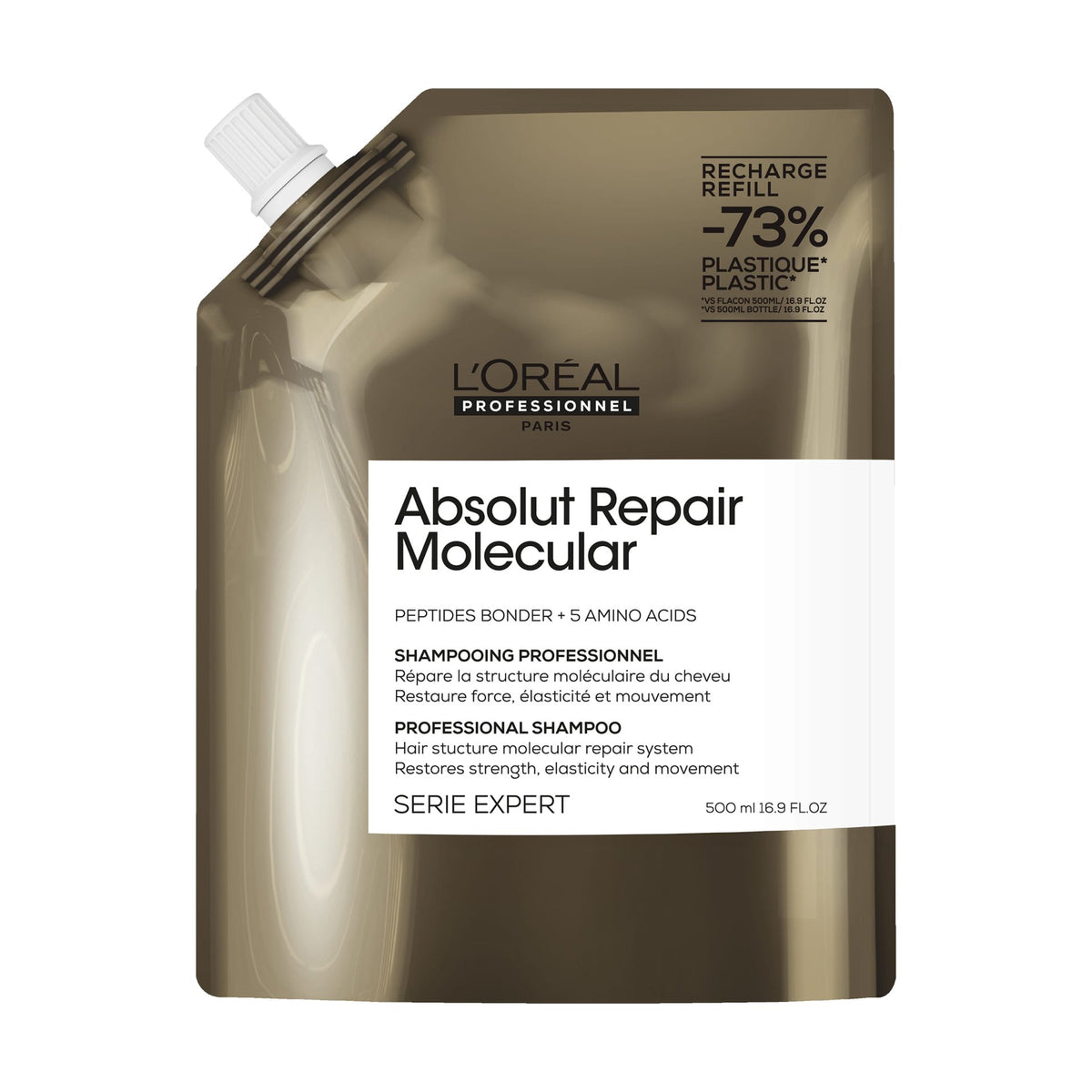 L’Oréal Professionnel Absolut Repair Molecular Shampoo (Refill Pouch)