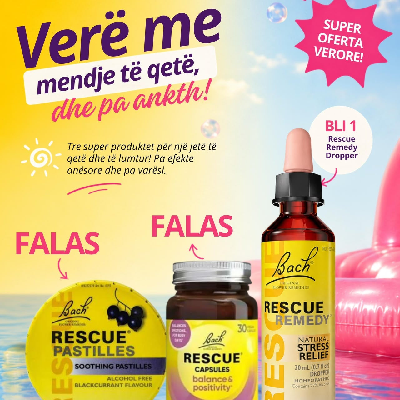 Rescue Remedy® Dropper (Comfort & Reassure)