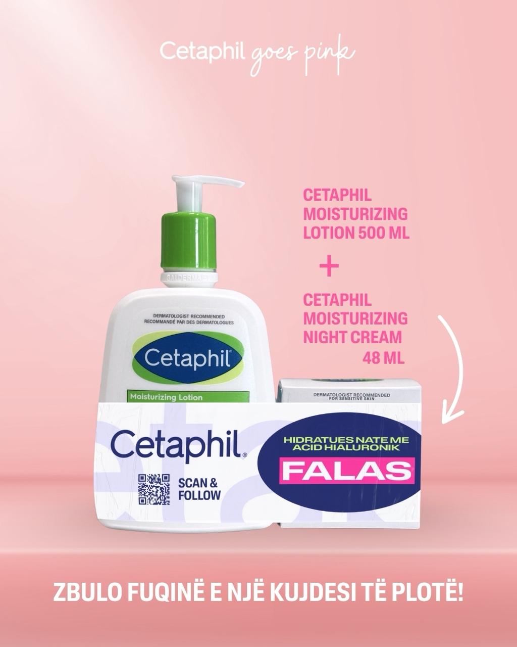 Cetaphil Moisturizing Lotion + Cetaphil Moisturizing Night Cream