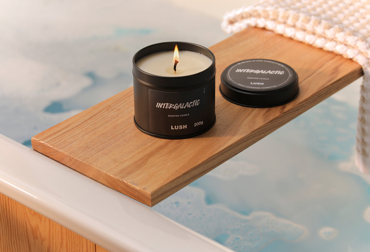 LUSH Intergalactic Single Wick Candle Scented Candle