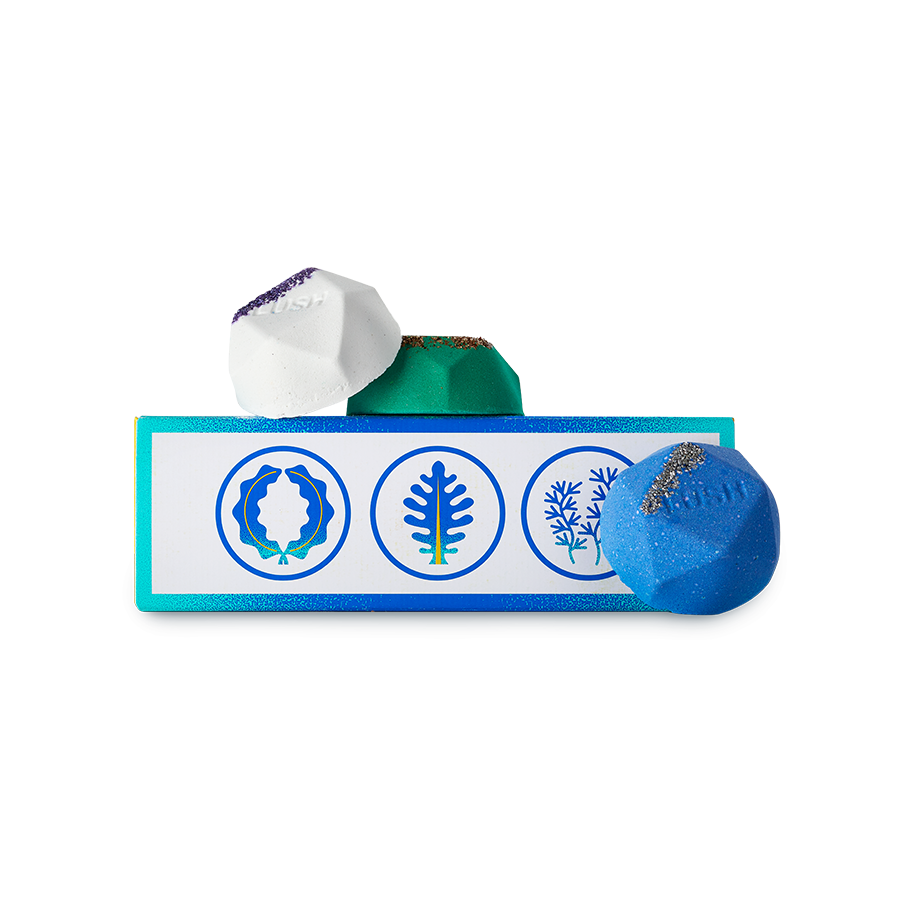 LUSH Ippuku Ryo - Cooling Mini Bath Bombs