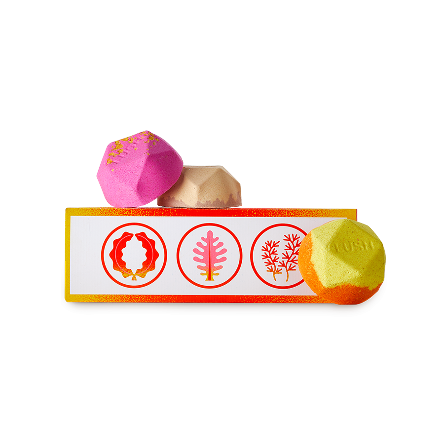 LUSH Ippuku Dan - Warming Mini Bath Bombs