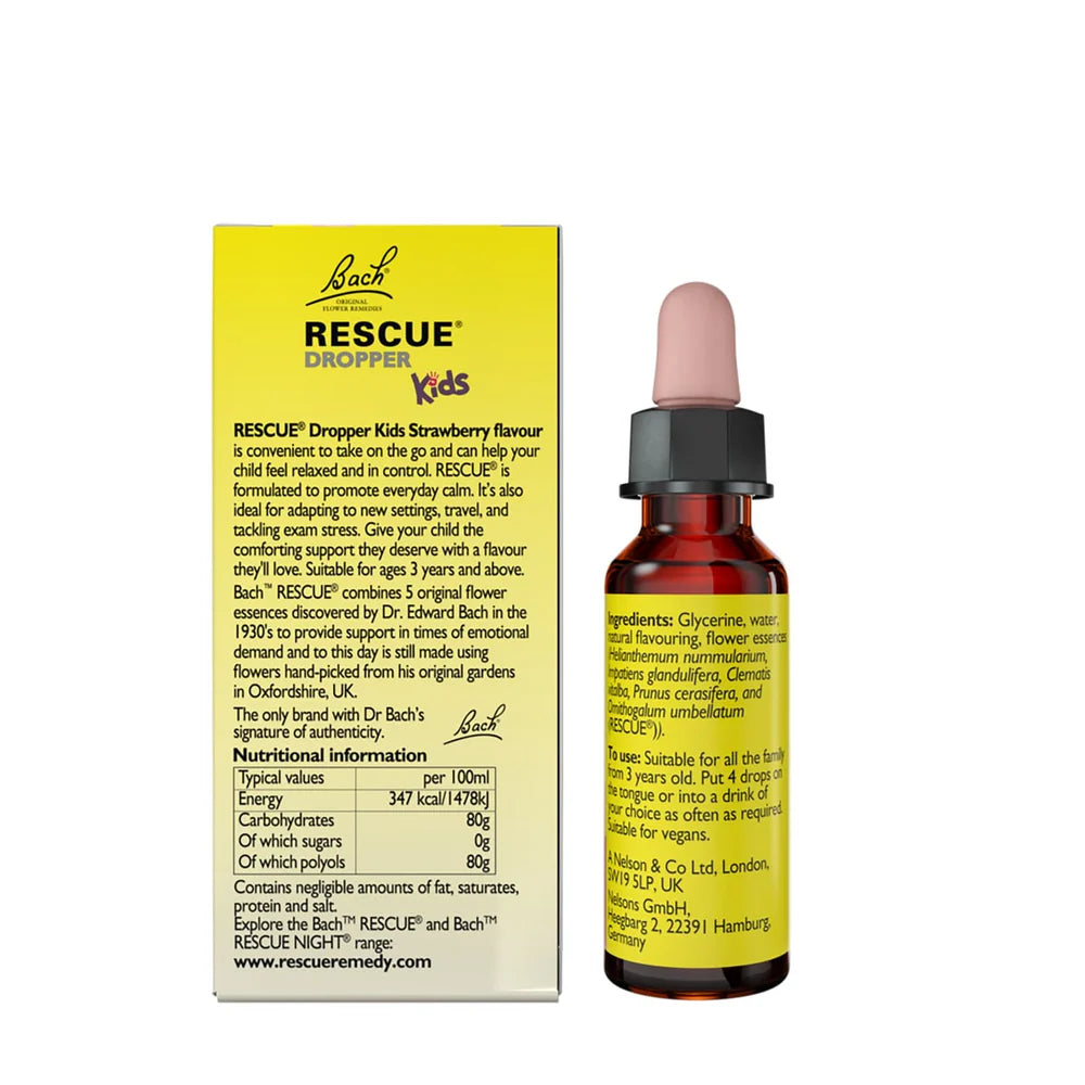 Rescue® Dropper Kids Strawberry Flavour