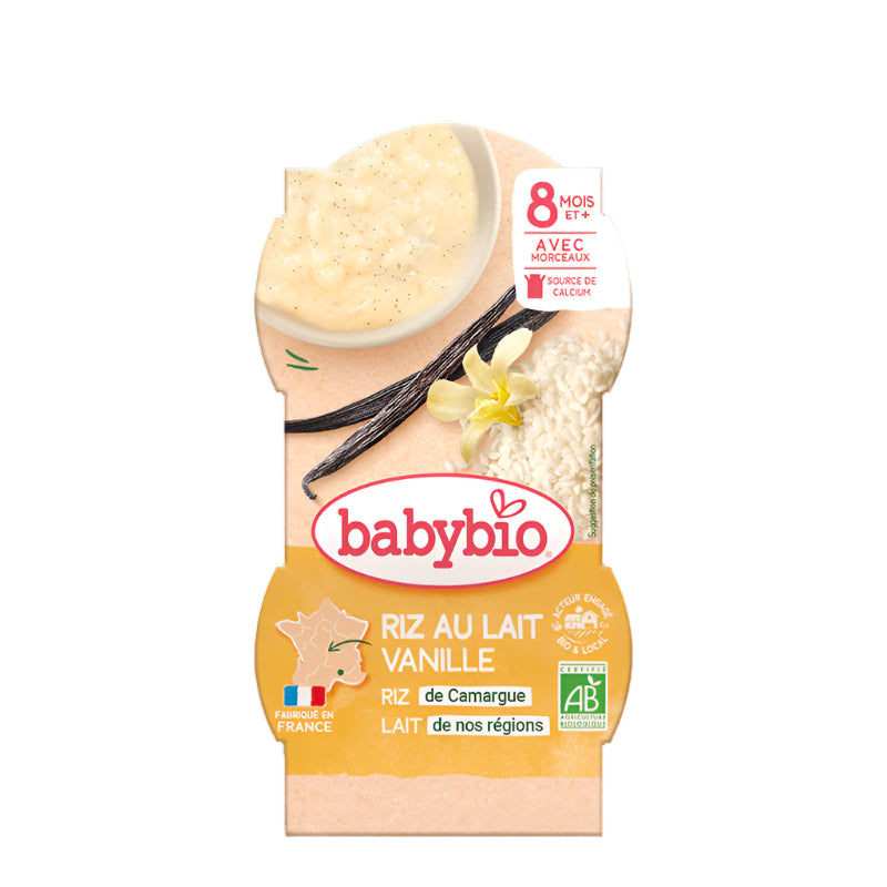 Babybio Rice Pudding with Vanilla