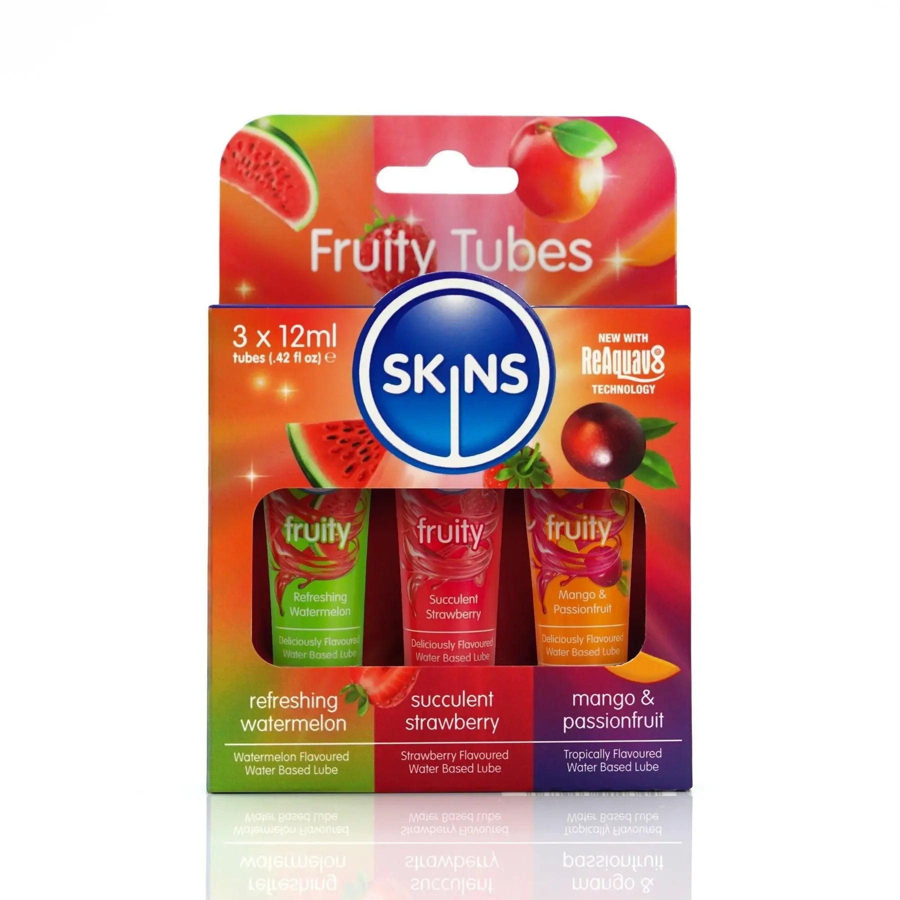 Skins Fruity Lubes Sampler Tubes