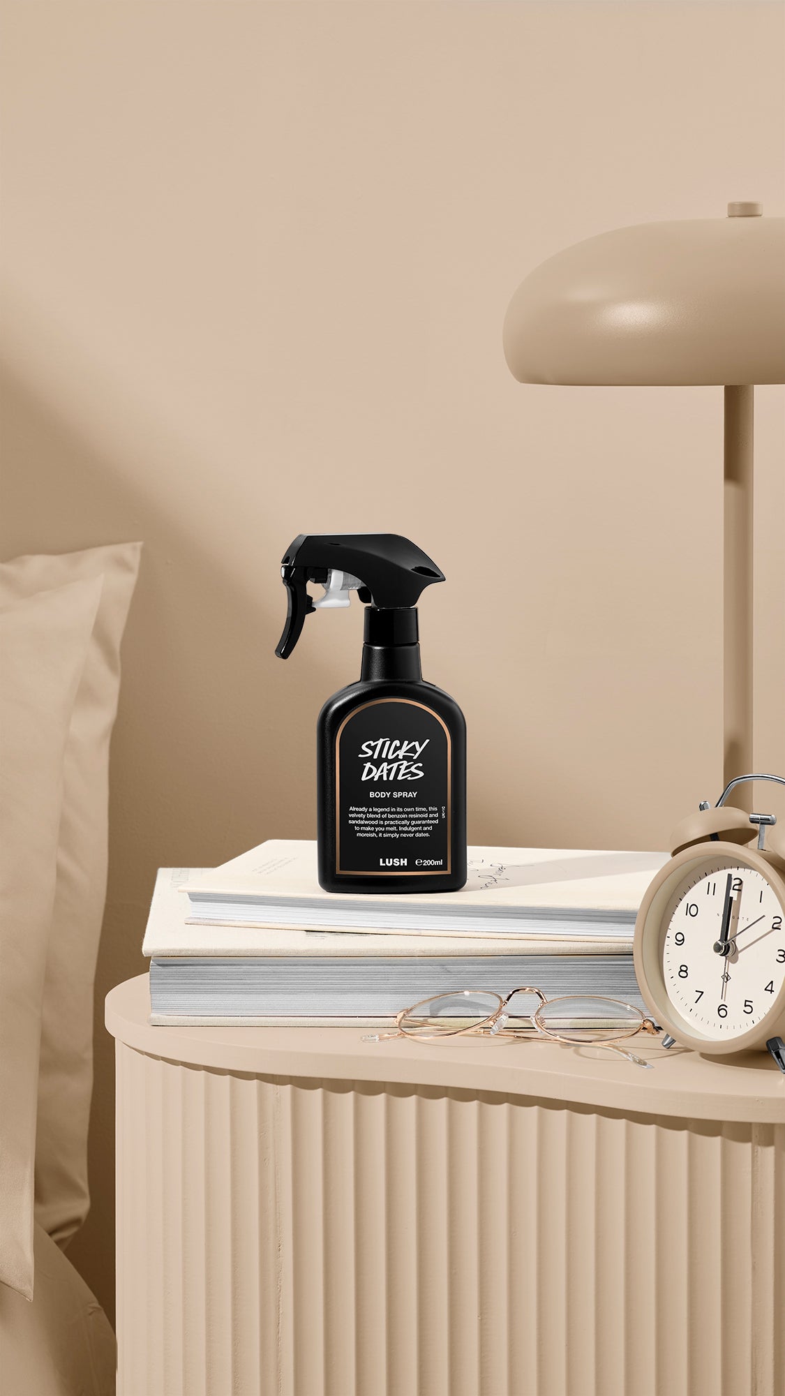LUSH Sticky Dates Body Spray